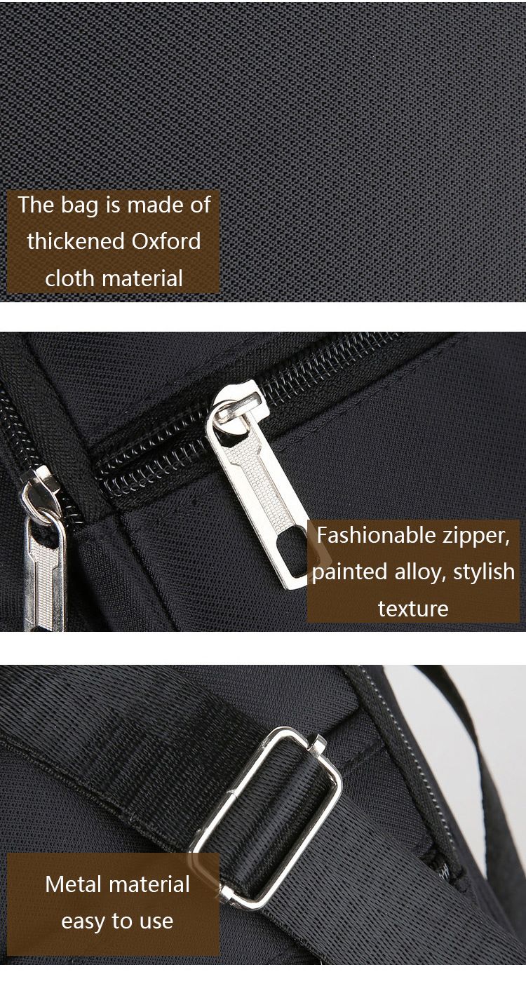 Waist Men's Crossbody Messenger Bags Male Canvas Shoulder Bags Men Handbag Chest Shoulder Belt Bag Casual Large Boy Satchel Grey