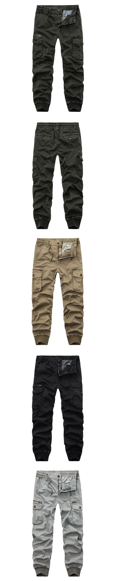 Calça Cargo Tática Masculina Primavera 2025 Calça Jogger Masculina Exército Militar Casual Calça Masculina Hip Hop com Fita Algodão Calça Masculina Exército Calças 38