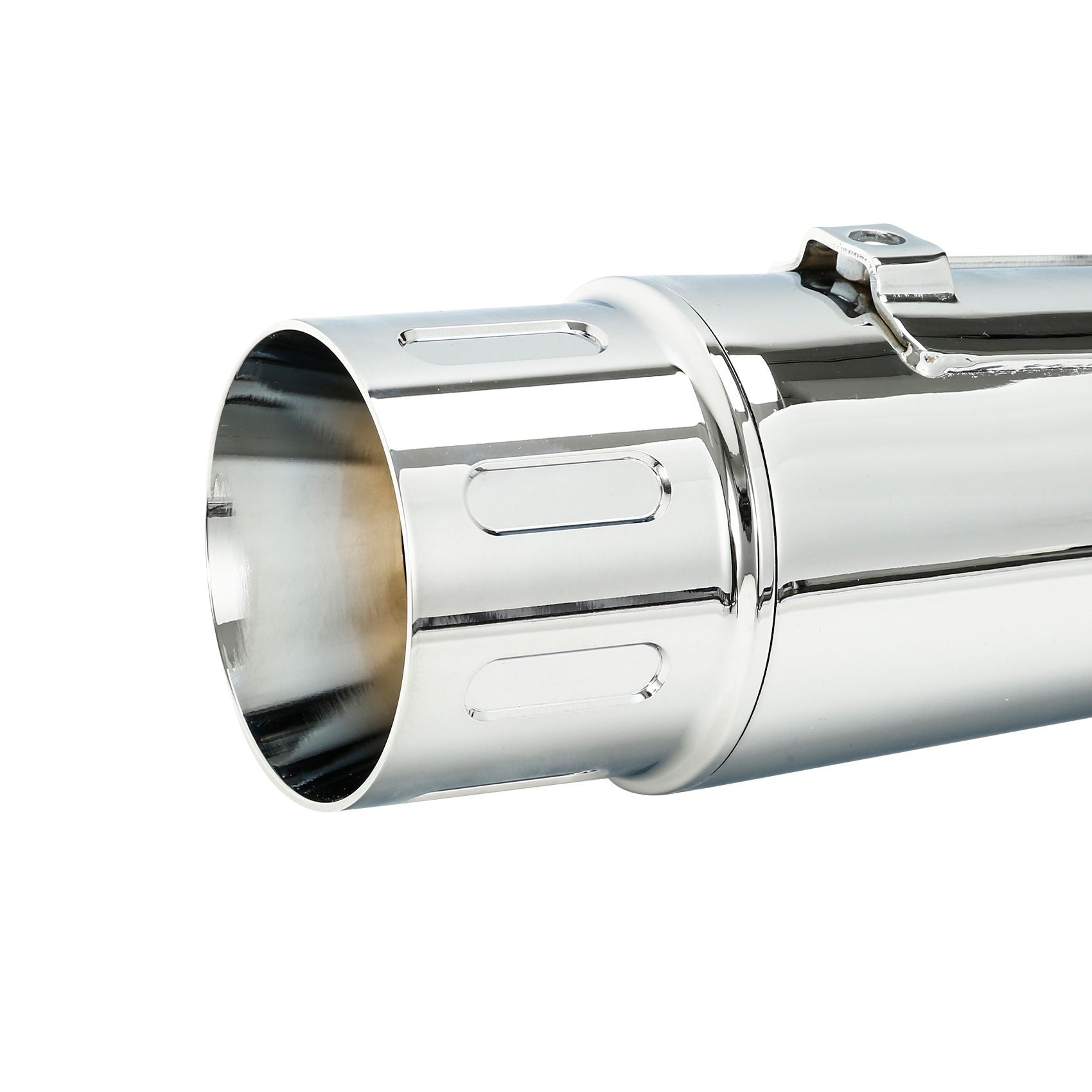 Motorcycle 4" Slip-on Mufflers Exhaust Pipes For Harley Touring Electra Street Glide 1995-2016