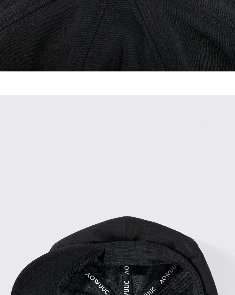 Beret Men's Fashion Spring and Summer Versatile Newsboy Cap Painter's Cap British Vintage Hat Octagonal Cap for Men and Women