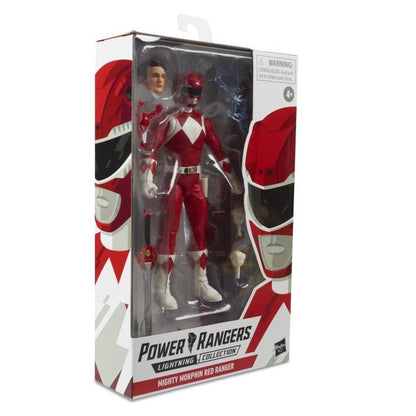 Boneco de Anime Hot Power Rangers Red Ranger Lightning Collection Dino Fury Bonecos de Ação Modelo Estátua Brinquedos Presentes