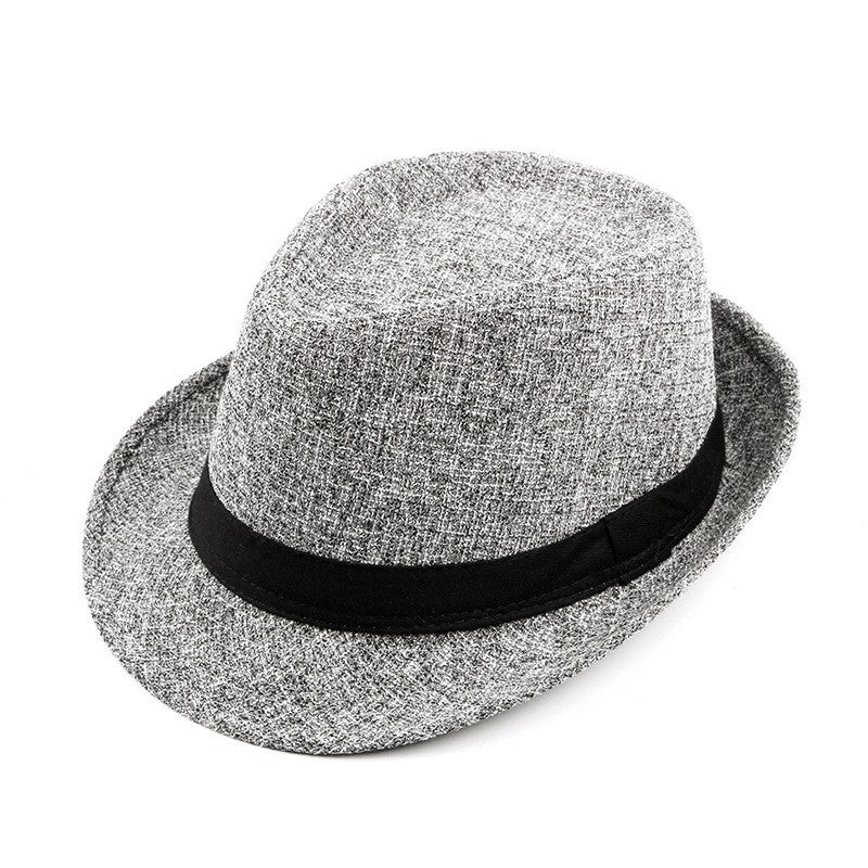 Chapéu de Lã para Casamento Primavera Verão para Homens de Meia-Idade, Casal, Moda Outono Inverno, Festa Xadrez, Design de Luxo, Chapéu Jazz Fedora para Mulheres