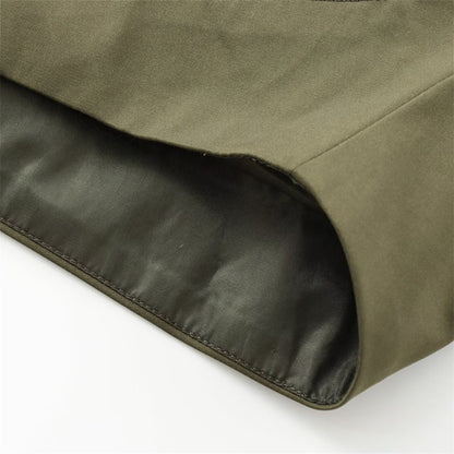 Autumn new European and American style hooded long sleeved lapel jacket single breasted trench coat short jacket