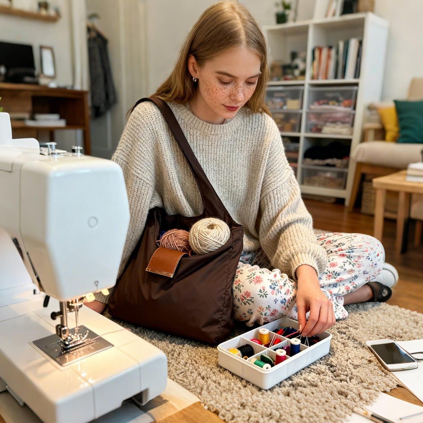 Tote Bag Handbag Organizer with Keychain Wallet Purse Large Tote Bag for Travel Beach Shopping Birthday Gym Christmas