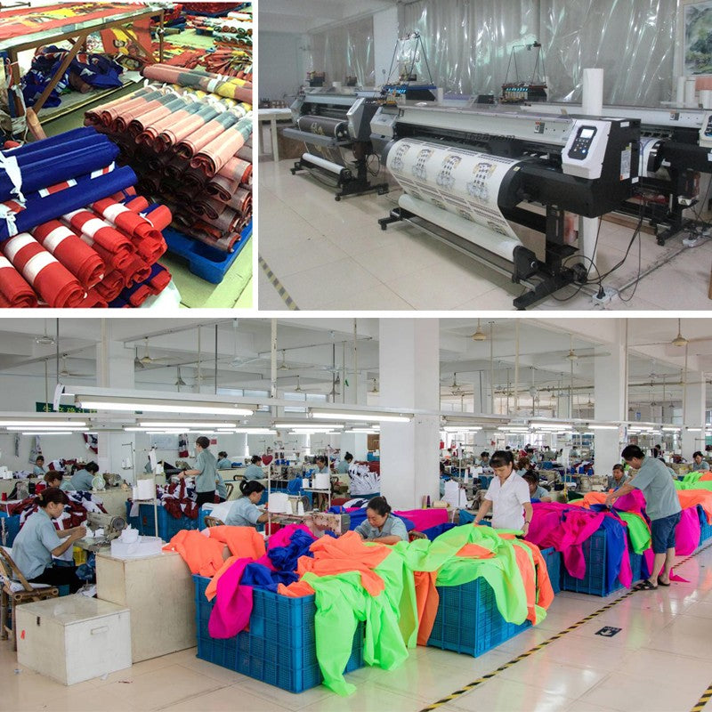 Custom Flag 3x5FT  Banner - Print Your Own Logo/Design/Words - Vivid Color, Double Stitched - 100D Polyester with Brass Grommets