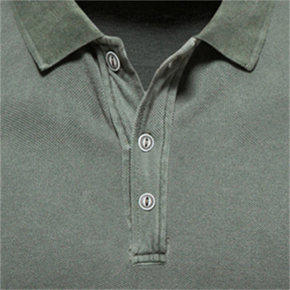 AIOPESON 100% Cotton Solid Color Men's Polo Shirts Casual Short Sleeve Turndown Men's Shirts Fashion Streetwear Polos for Men