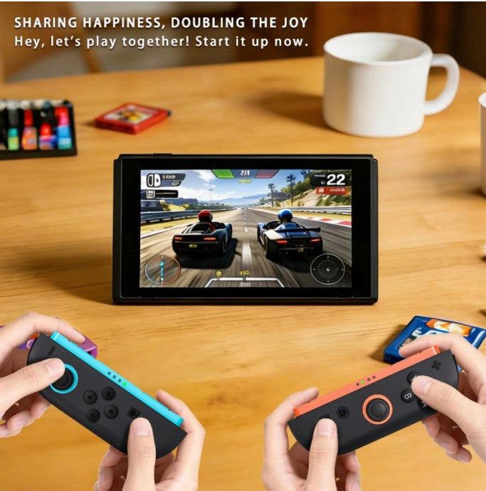 for Joy Con Controller for Nintendo for Switch 2 NS2 Magnetic Motion 9-Axis Gyro One-Key Wake Up Wireless Gamepad