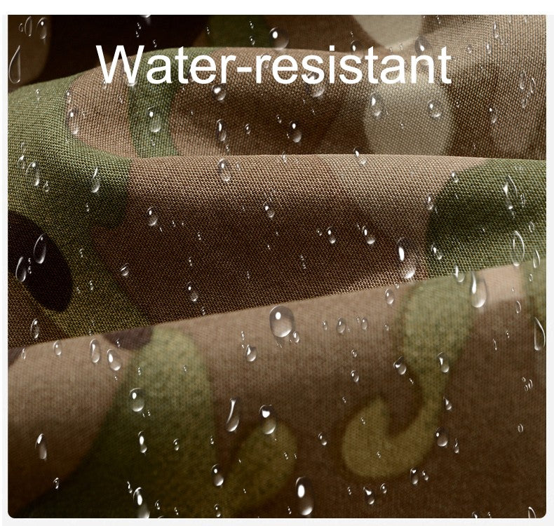 Men's Silent Soft Shell Camouflage Tactical Jacket Waterproof Warm Fleece Hunting Jackets Outdoor Hiking Fishing Hooded Coat