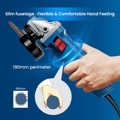 Esmerilhadeira Angular Elétrica Bosch GWS700 12000Rpm Máquina de Moer Multifuncional Portátil para Polimento de Metal Ferramentas Elétricas de Corte