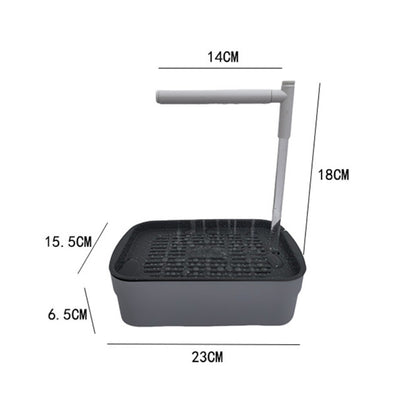 Nova Banheira Automática de Pássaros Papagaio Banheira Elétrica USB Circulando Água Banheira de Pássaros Chuveiro Fonte Suprimentos para Animais de Estimação