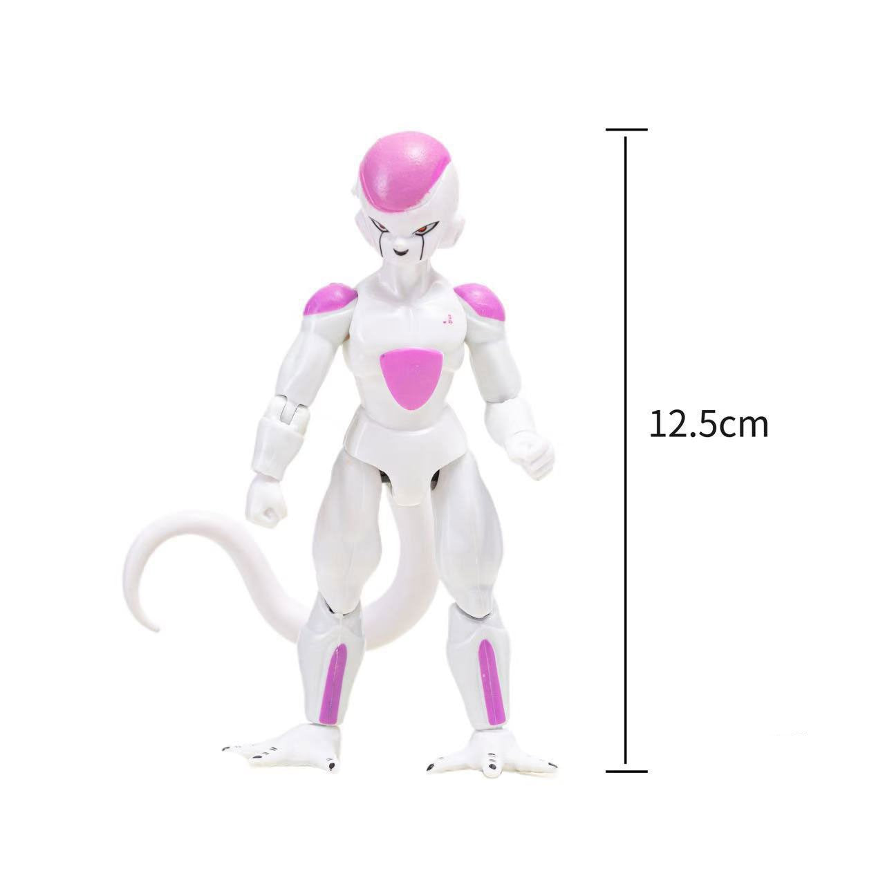 12-18CM Anime Dragon Ball Z Super Saiyan Son Goku Broly Vegeta Anime Action Figure Model Gifts Collectible Figurines for Kids