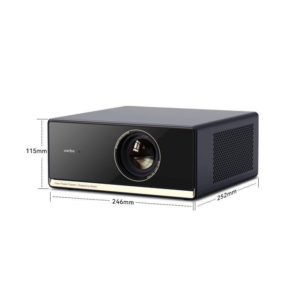 Wanbo X5 Pro New Projector Full HD 1080P Proyector Support Online 4K 1100 ANSI  Android TV11.0 Home HDR10 And Assistant