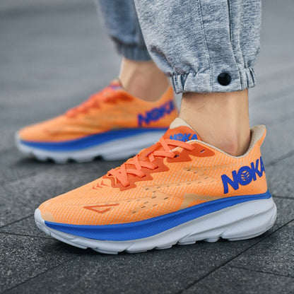 PARZIVAL Men's Sneaker Air Cushion Runner Trainers Tenis Marathon Sports Running Shoes Women Outdoor Athletic Speciality Sneaker