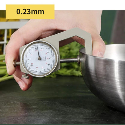 Frigideira de Aço Inoxidável 304 Antiaderente Panela para Bife Panela sem Revestimento Utensílios de Cozinha para Fogão a Gás e Cooktop de Indução
