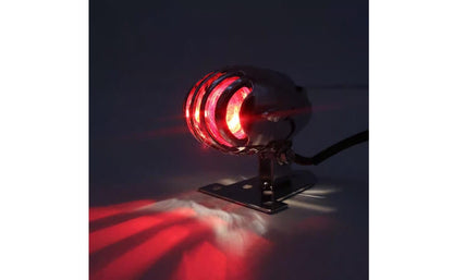Motorcycle Grill Brake Lamp Sturdy Construction Vintage Touring Tail Lamp for Personalized Bike Builders