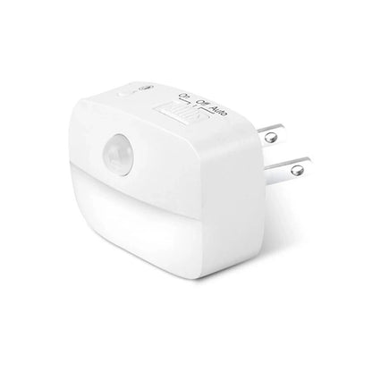 LED Night Light With Motion Sensor Light EU US Plug Socket Lamps Children Night Lights Wireless Wall Bedside Bedroom Night Lamp