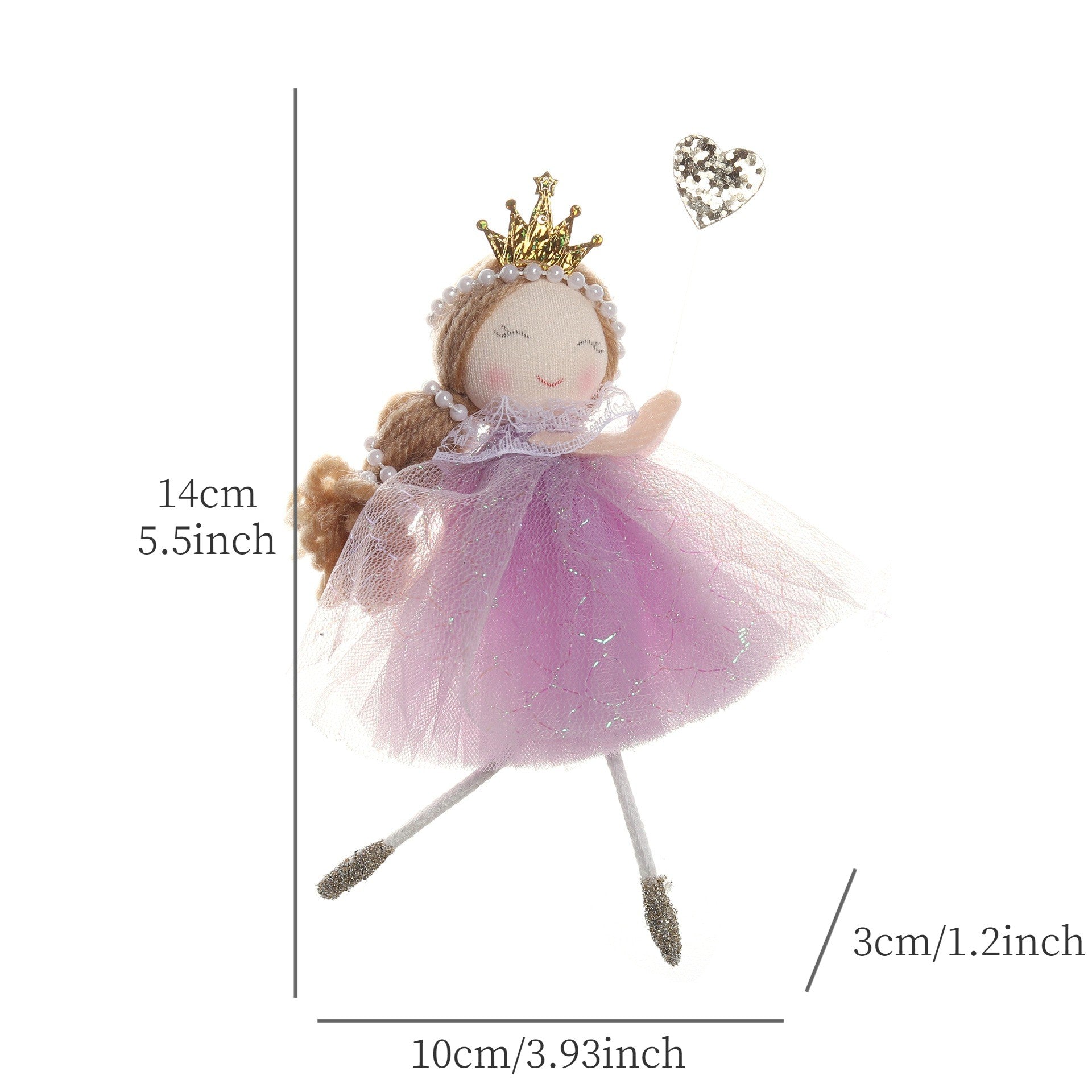 2024 New Year Gift Cute Christmas Angel Doll Xmas Tree Ornament Noel Deco Christmas Decoration for Home Natal Navidad 2023 Decor