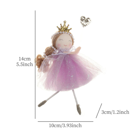 2024 New Year Gift Cute Christmas Angel Doll Xmas Tree Ornament Noel Deco Christmas Decoration for Home Natal Navidad 2023 Decor