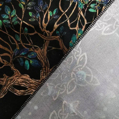 Tree Of Life Tarot Tablecloth Altar Cloth Pagan Spiritual Pendulum Witchcraft Astrology Oracle Card Pads Room Home Decor