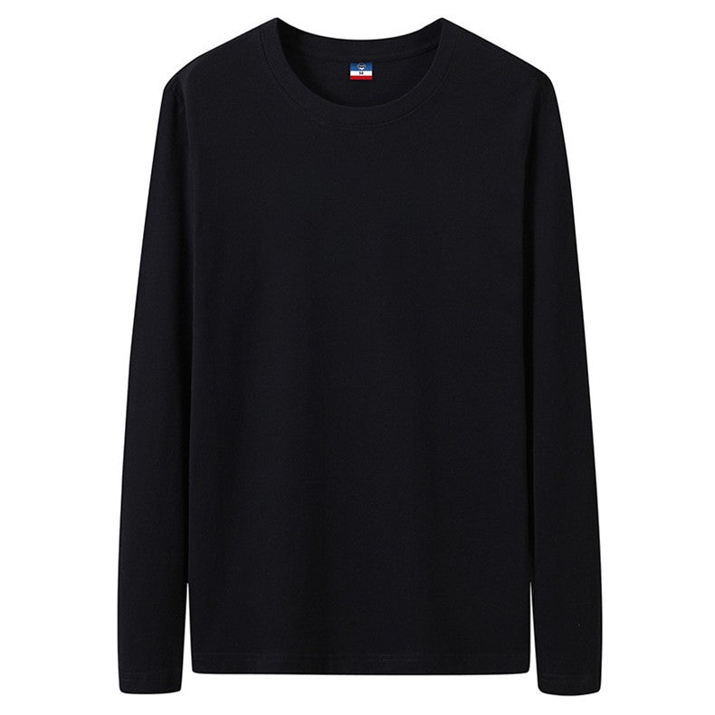 Good Quality 4XL 5XL Plus Size T-Shirts Men Long Sleeves Cotton Tops Male Tees Basic Plain Tshirts Women Tee Shirts Underwears