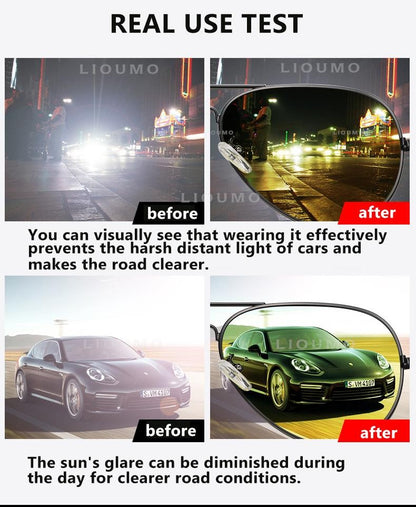 Top Brand Pilot Photochromic  Sunglasses Men Polarized Day Night Driving Glasses Women Chameleon Goggles Unisex sonnenbrille