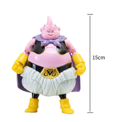 12-18CM Anime Dragon Ball Z Super Saiyan Son Goku Broly Vegeta Anime Action Figure Model Gifts Collectible Figurines for Kids
