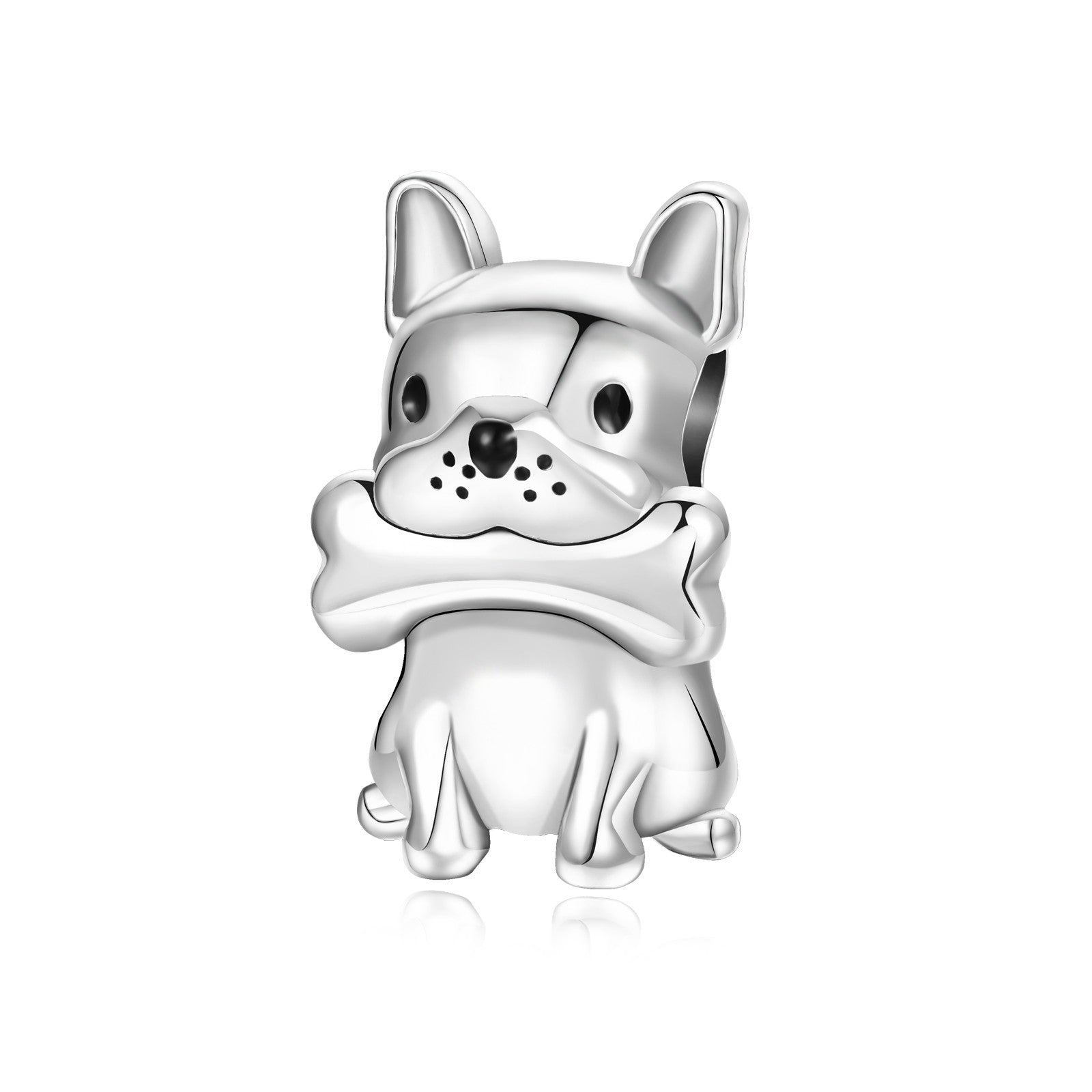 925 Sterling Silver Dog Charms French Bulldog Poodle German Shepherd Beagle Dachshund Pendants Fit Bracelets DIYJewelry Gift