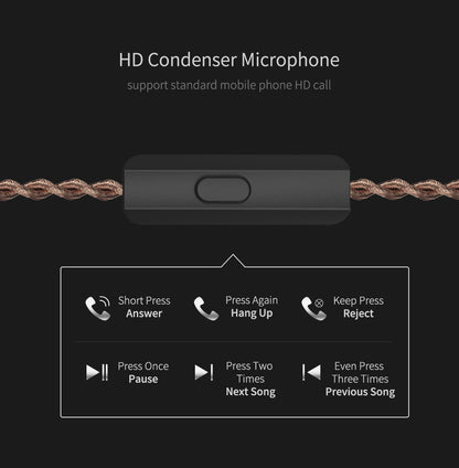KZ ZSX Terminator Metal Headset 5BA+1DD Hybrid 12 drivers HIFI Bass Earbuds In-Ear Monitor Noise Cancelling Earphones