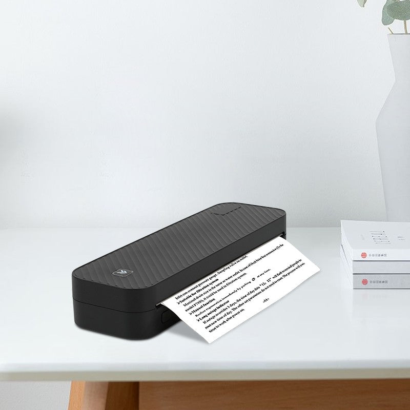 Impressora Térmica Portátil Sem Tinta A4 Bluetooth PDF Excel Word para Impressão de Documentos com Rolo de Papel para Trabalho de Escritório Casa Escola