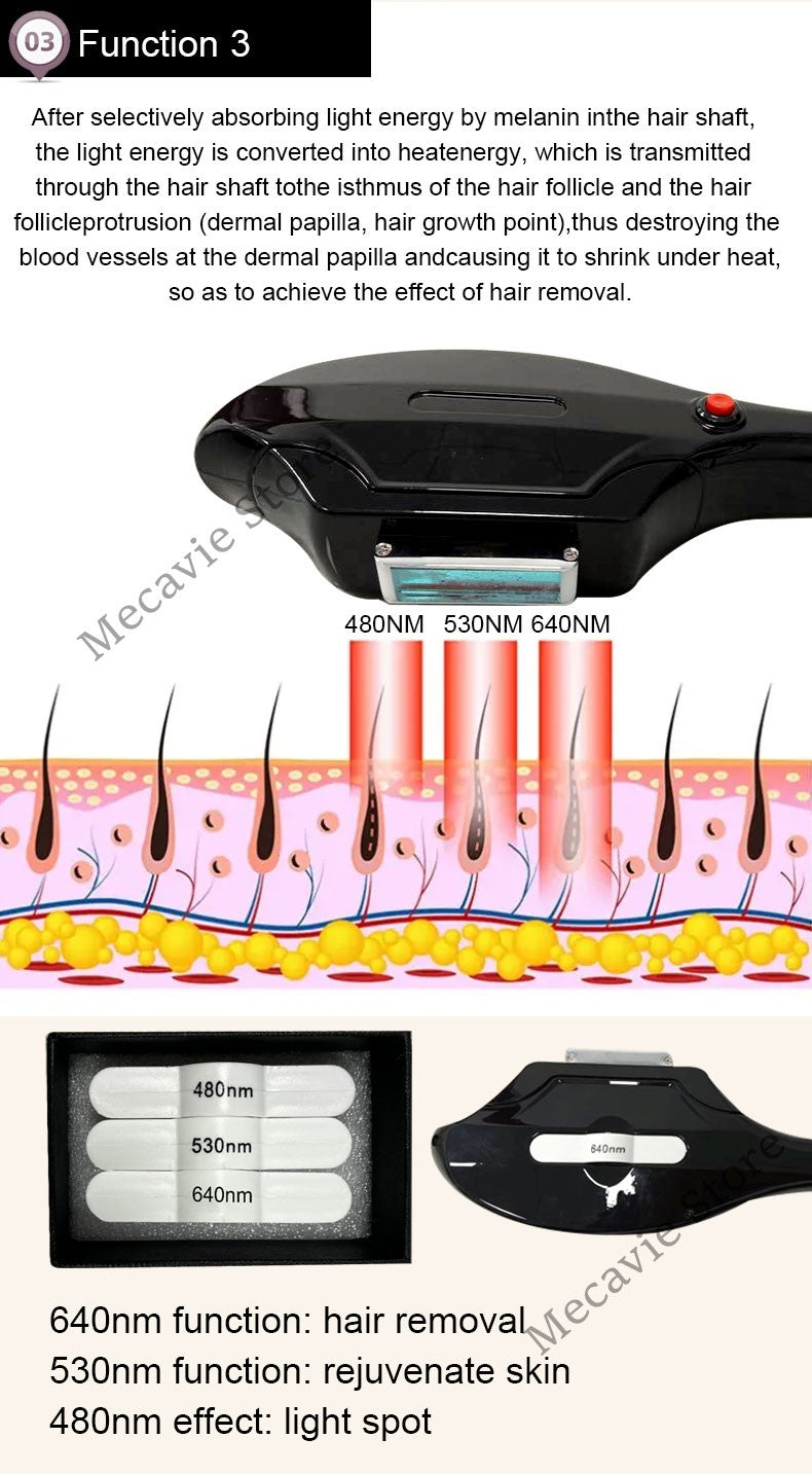 4-IN-1 NEW soprano titanium 755nm 808nm 940nm 1064nm diode laser 4000w permanent hair removal machine IPL tattoo removal machine