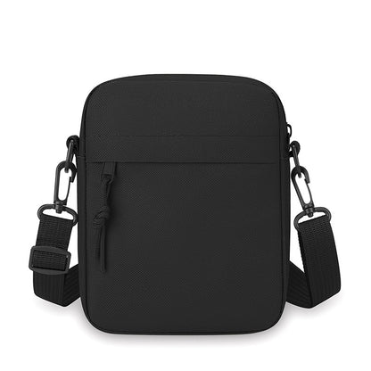 Simple Solid-Color Men's Mini Crossbody Bag - Lightweight and Stylish Ideal for Casual Use and Carrying Phones