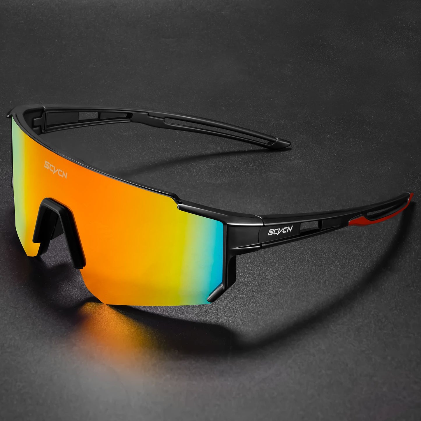 Óculos de Sol Fotocromáticos SCVCN Óculos de Ciclismo para Esportes ao Ar Livre Masculino Feminino MTB Escalada Óculos de Condução para Bicicleta Novo