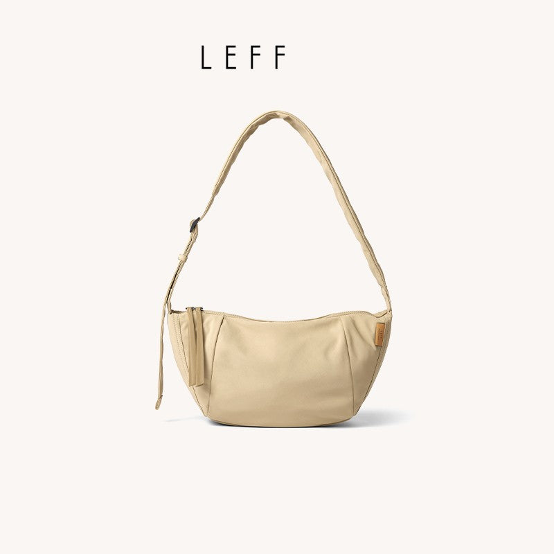 LEFF Simple Women's Crossbody Bag 2025 New Travel Casual Bag Outdoor Waterproof High Quality Shoulder Bag Uinsex Solid Colored