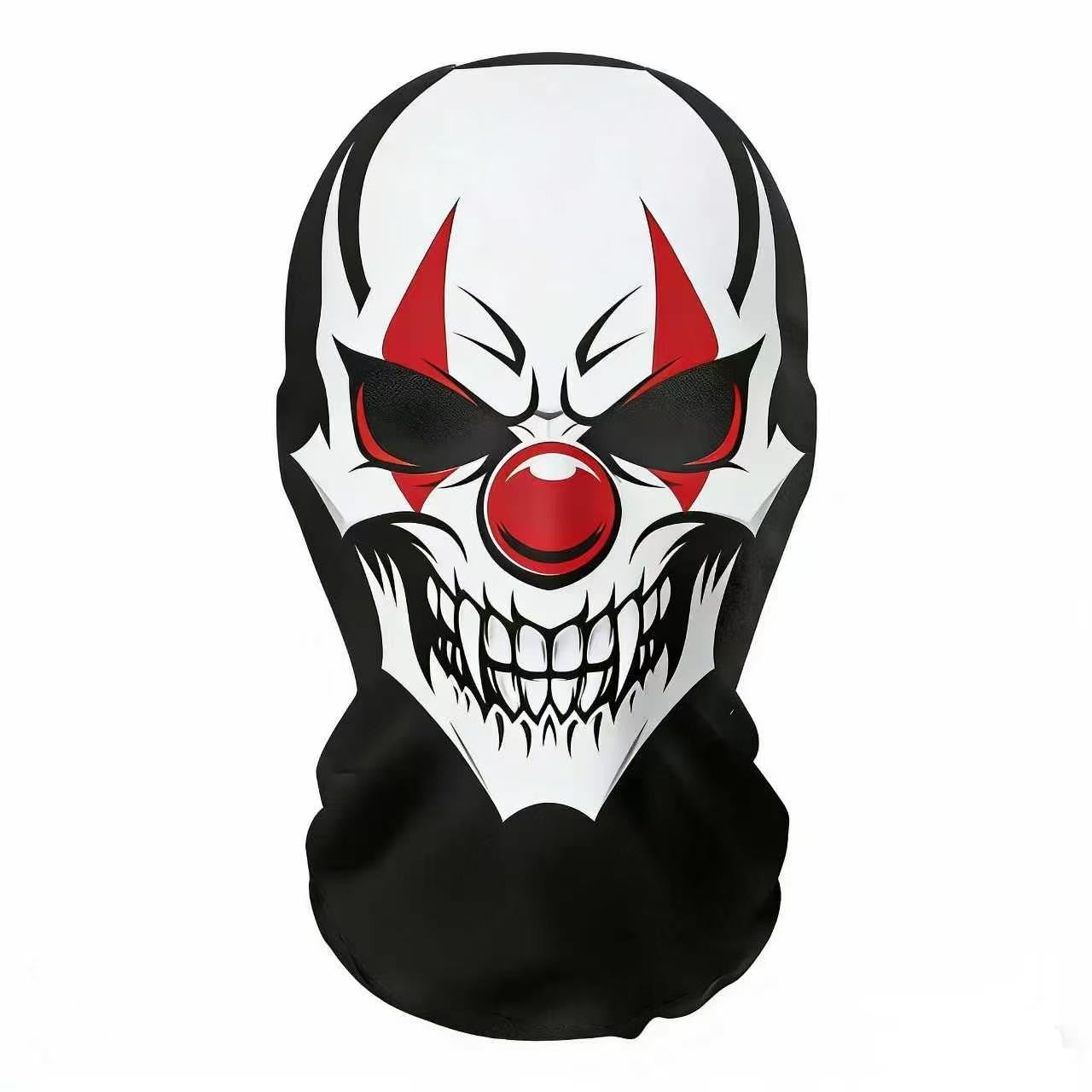 Skeleton Full Face Fashion Headgear, Breathable Mesh, Outdoor Riding, Holiday Disguise Headgear Mask