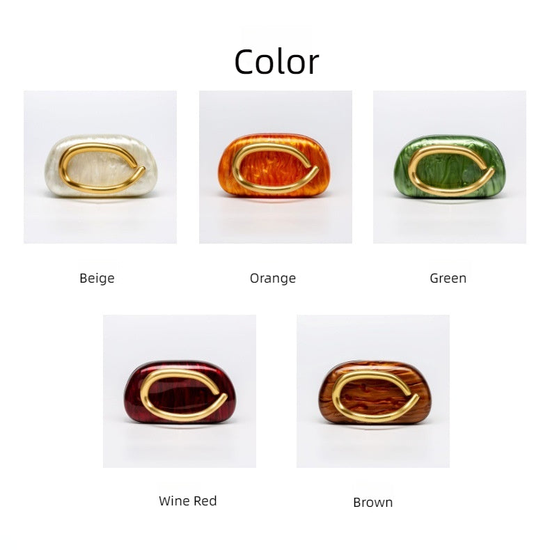 Box Bag Metal Details Crossbody Pu Leather Clutch Shoulder Luxury Brand Handbags Women's Handbag Ladies Female Evening Purse Red