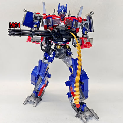 Robot Weijiang Optimus Commander W8022 Transformation Toys Model Black Apple OP Commander M01 Figure