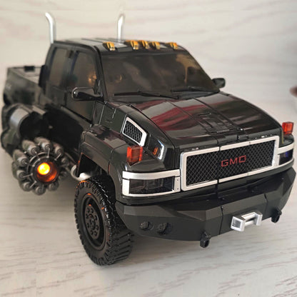 Brinquedos de Transformação Robô BMB Ironhide LS09 Autobots AW01 Modelo de Carro de Deformação Boneco de Ação