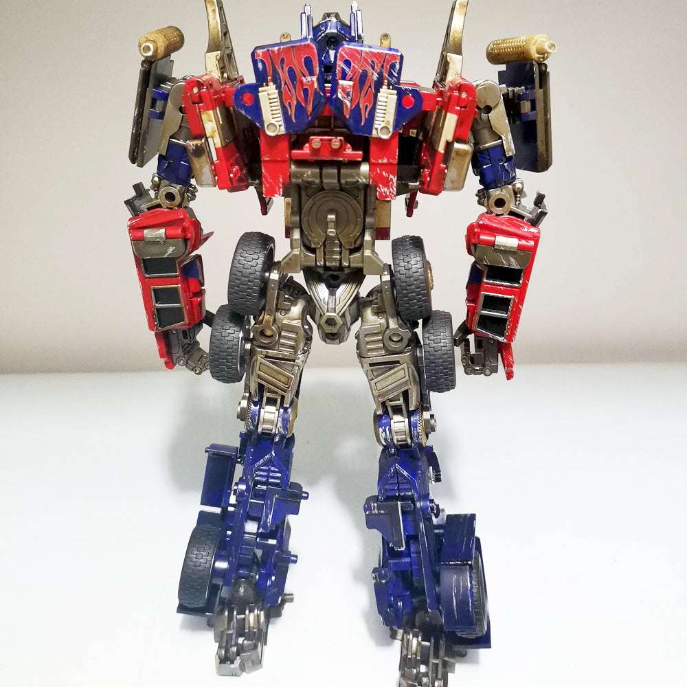 Robot Weijiang Optimus Commander W8022 Transformation Toys Model Black Apple OP Commander M01 Figure